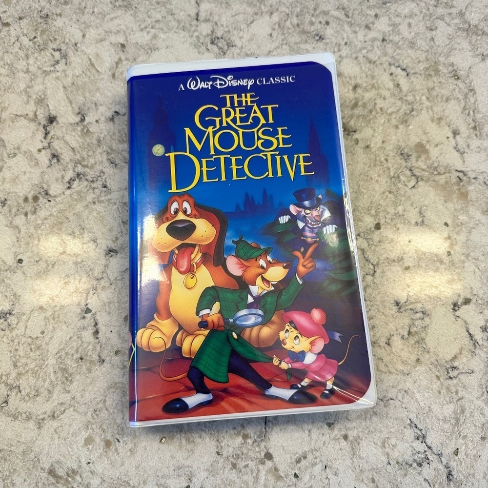 VHS Tape - Disney-The Great‎ Mouse Detective